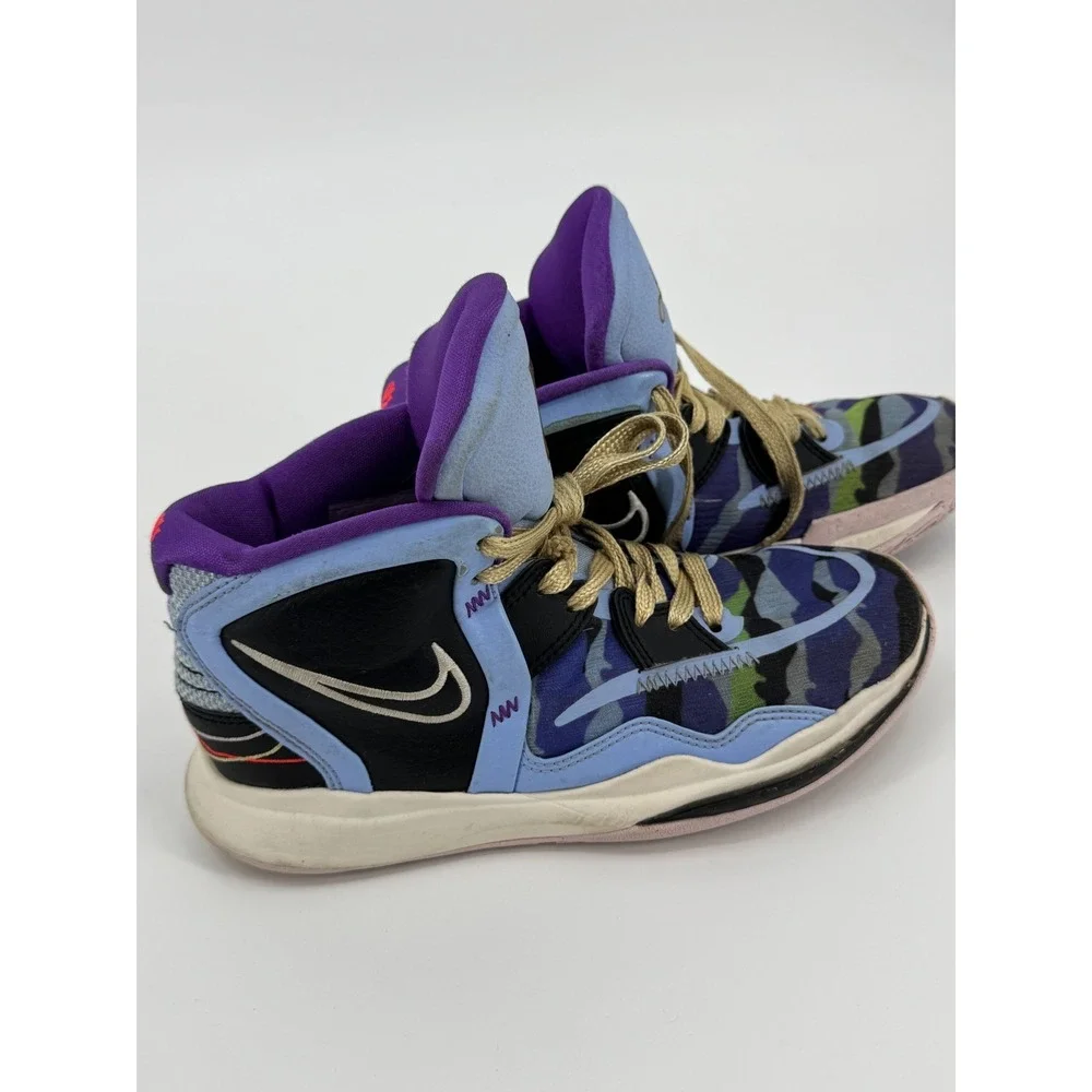 Nike Kyrie Infinity DD0334-400 Youth Sneakers 4 Multicolor Solo Basketball Shoes